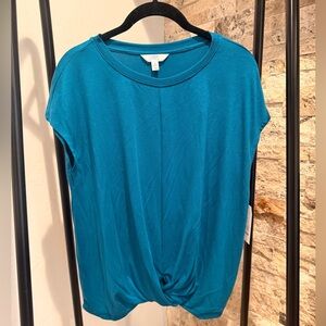 Time and Tru Knot Front Top